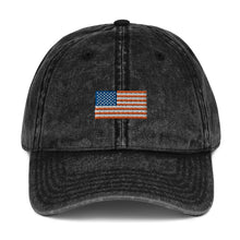 Load image into Gallery viewer, U.S. Flag Vintage Cap