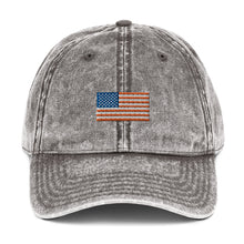 Load image into Gallery viewer, U.S. Flag Vintage Cap
